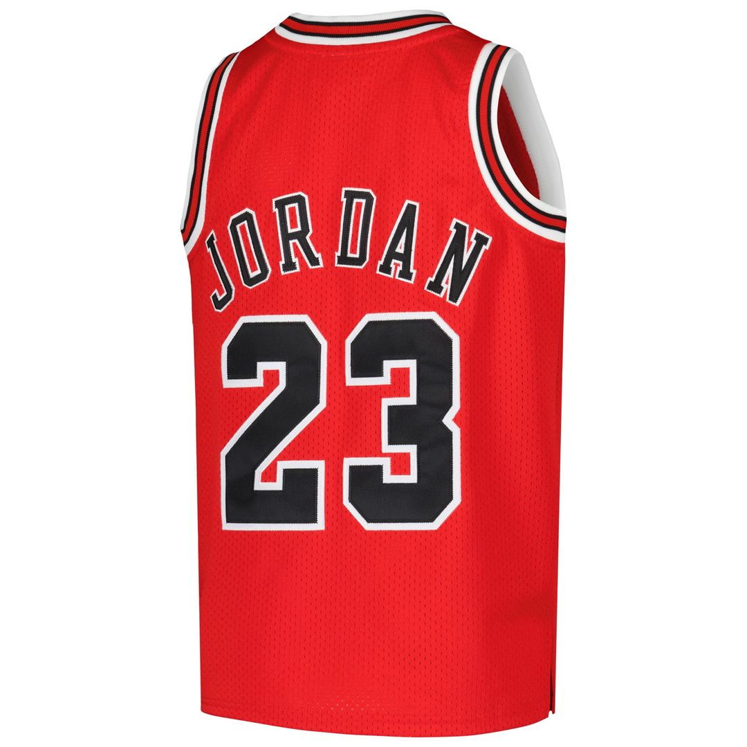 Michael Jordan Chicago Bulls Mitchell & Ness Youth Hardwood Classics 1997/98 Authentic Jersey - Red