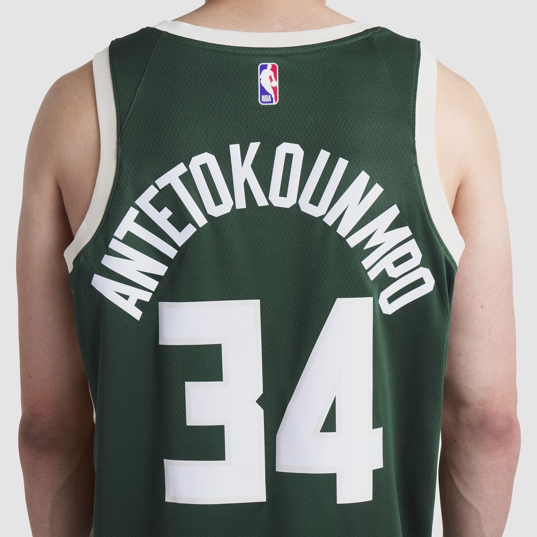 Giannis Antetokounmpo Milwaukee Bucks Nike Unisex Swingman Jersey - Association Edition - White