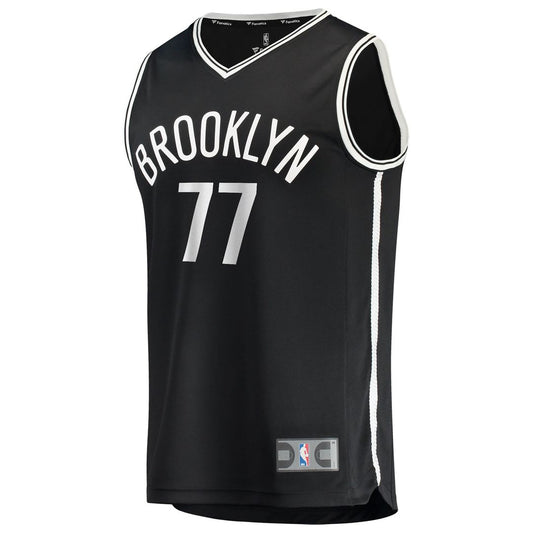 Ben Saraf Brooklyn Nets Fanatics Fast Break Replica Jersey - Black - Icon Edition