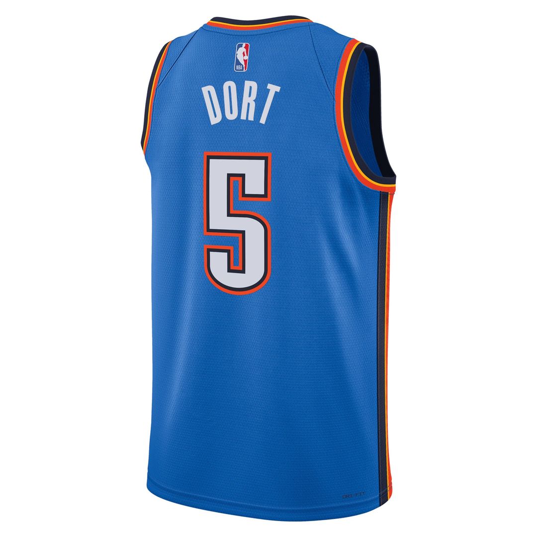 Luguentz Dort Oklahoma City Thunder Nike Unisex Swingman Jersey - Icon Edition - Blue