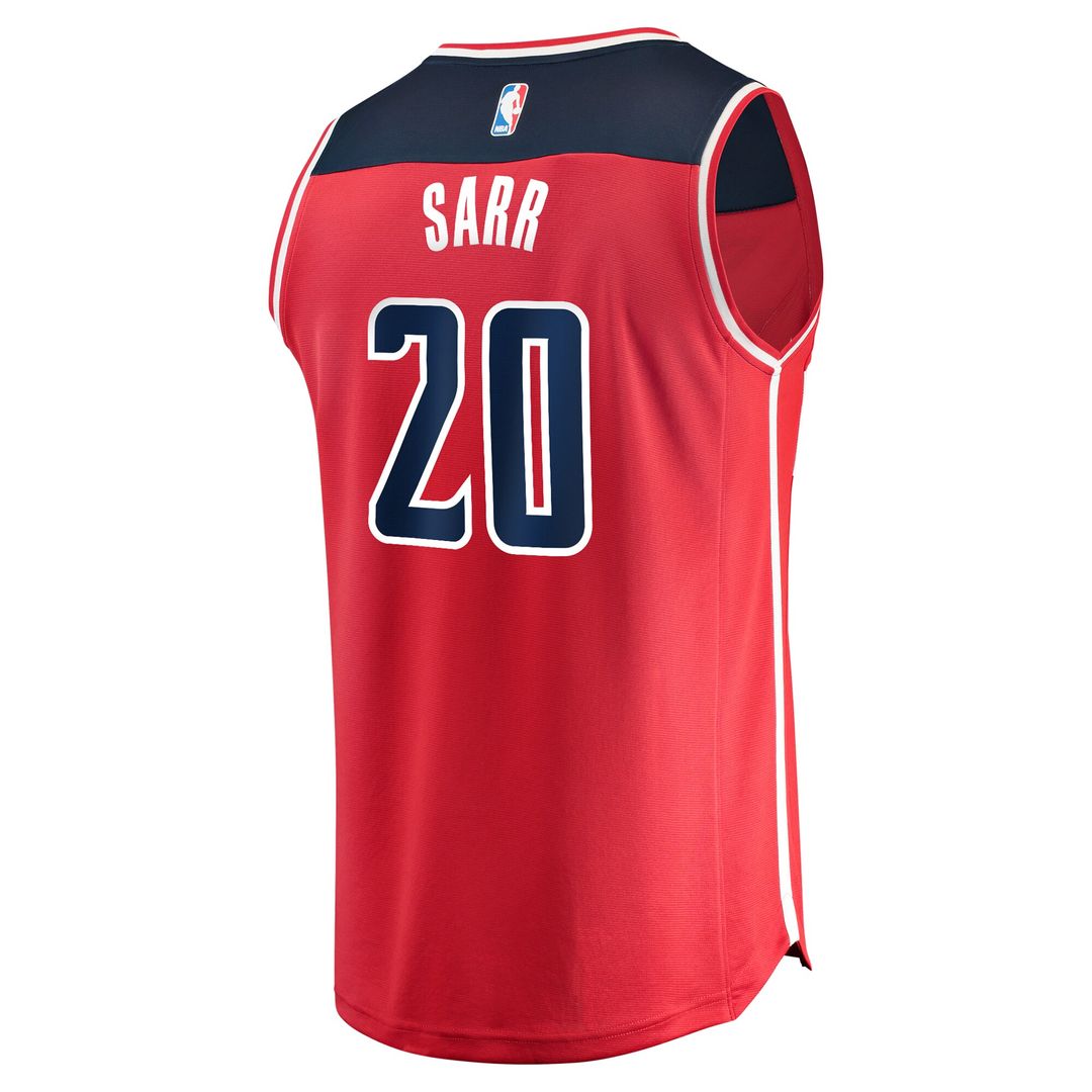 Alexandre Sarr Washington Wizards Fanatics Fast Break Player Replica Jersey - Icon Edition - Red
