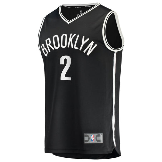 Daniel Wolf Brooklyn Nets Fanatics Fast Break Replica Jersey - Black - Icon Edition