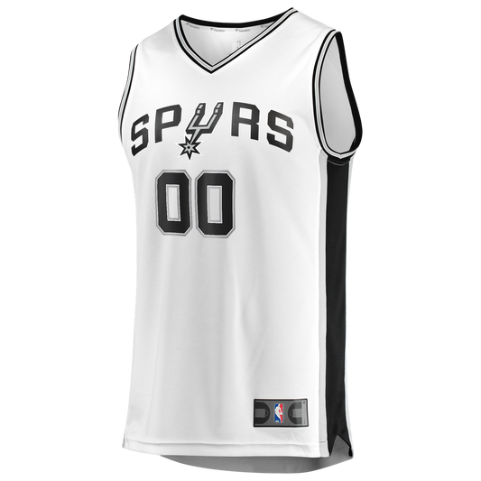 San Antonio Spurs Fanatics 2026 NBA Finals Fast Break Custom Jersey - Association Edition - White