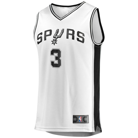 Keldon Johnson San Antonio Spurs Fanatics Fast Break Association Jersey - White