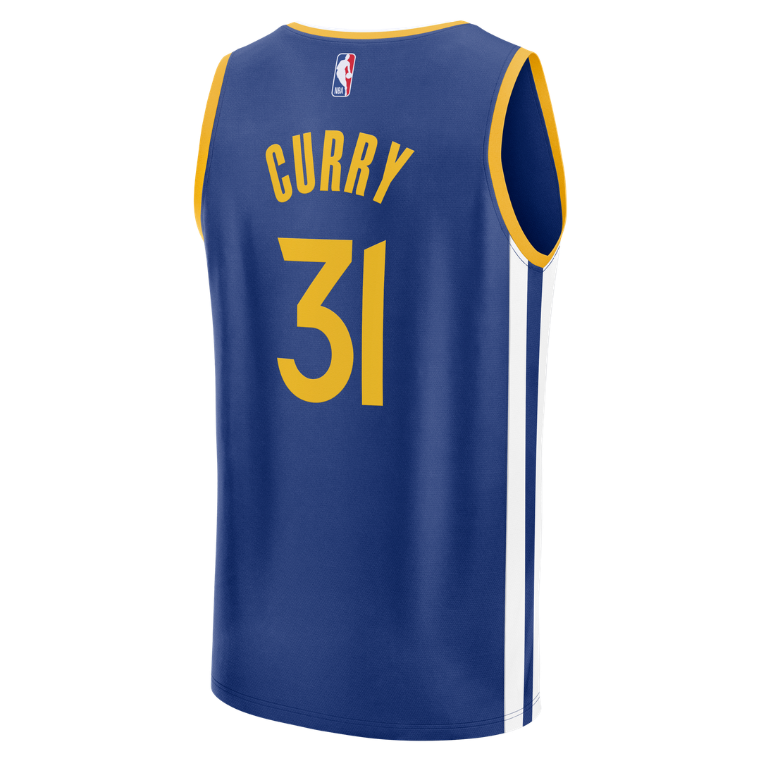 Seth Curry Golden State Warriors Fanatics Fast Break Replica Jersey - Blue - Icon Edition
