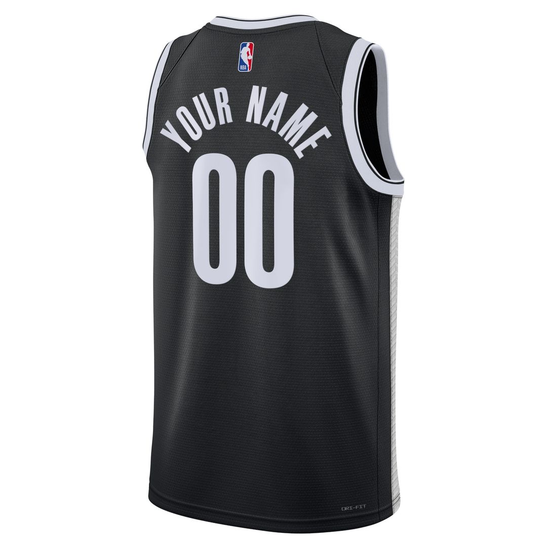 Brooklyn Nets Nike Unisex Swingman Custom Jersey White - Association Edition