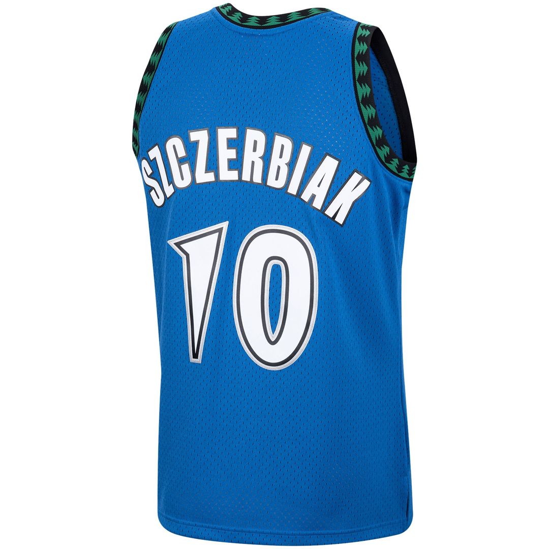 Wally Szczerbiak Minnesota Timberwolves Mitchell & Ness 2003/04 Hardwood Classics Swingman Jersey - Blue