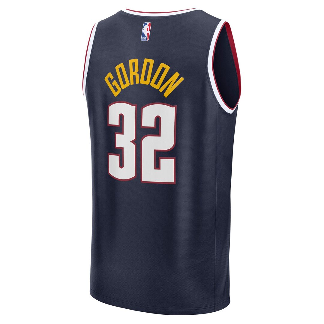 Aaron Gordon Denver Nuggets Fanatics Fast Break Replica Jersey - Navy - Icon Edition