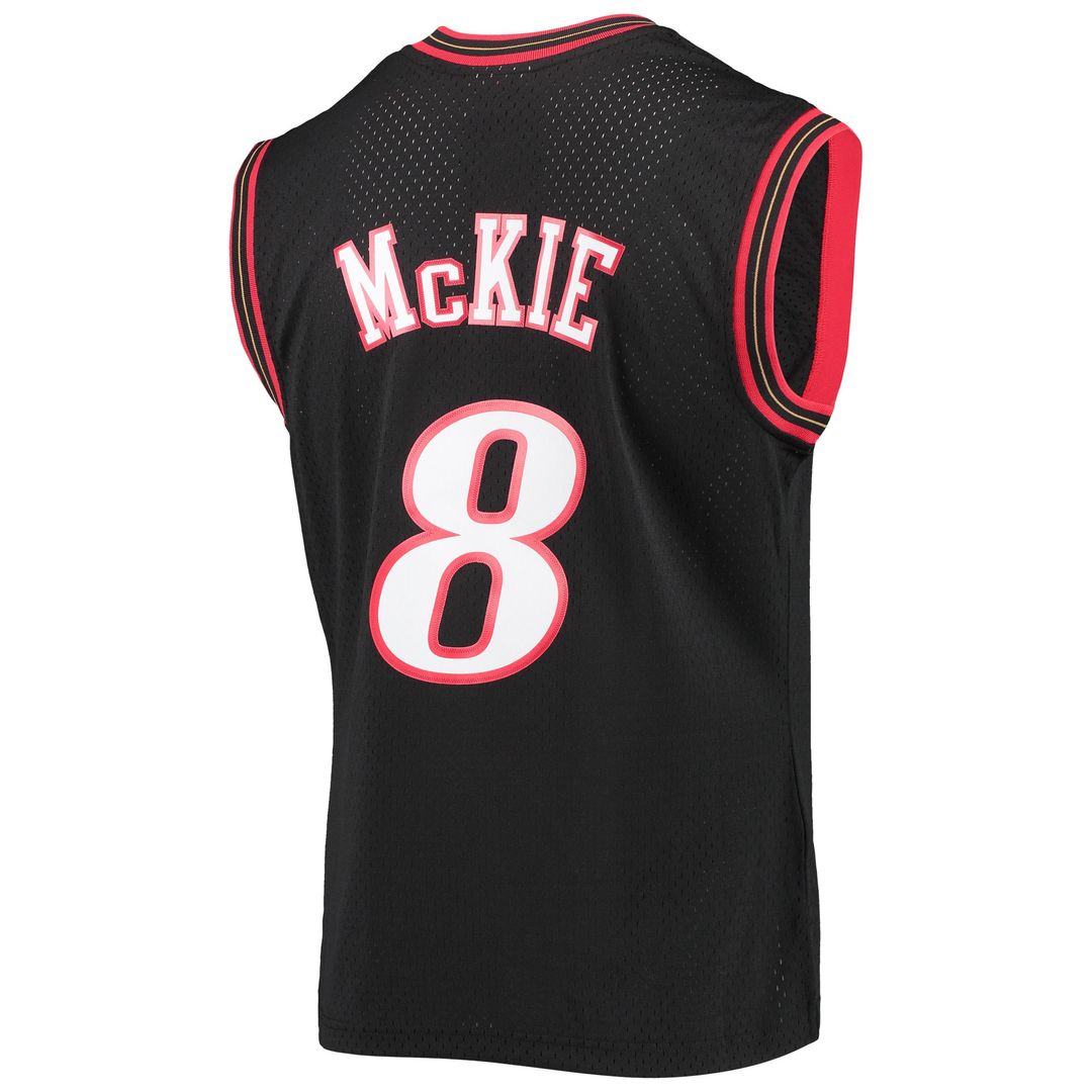 Aaron McKie Philadelphia 76ers Mitchell & Ness Hardwood Classics Swingman Jersey - Black