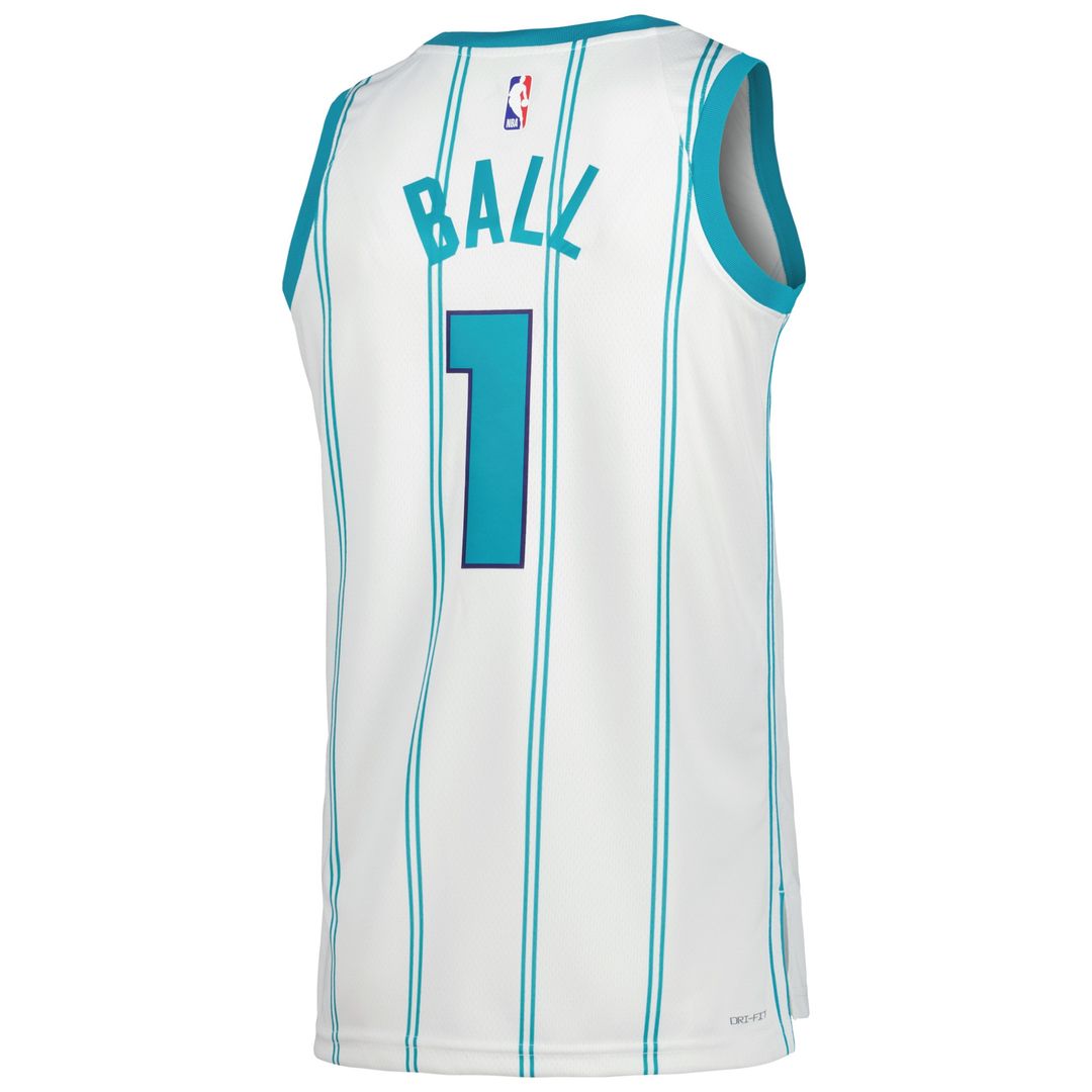 LaMelo Ball Charlotte Hornets Jordan Brand Unisex Swingman Jersey - Icon Edition - Teal