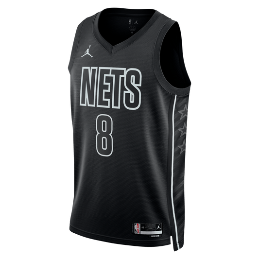 Egor Dëmin Brooklyn Nets Jordan Brand Unisex Swingman Jersey - Statement Edition - Black