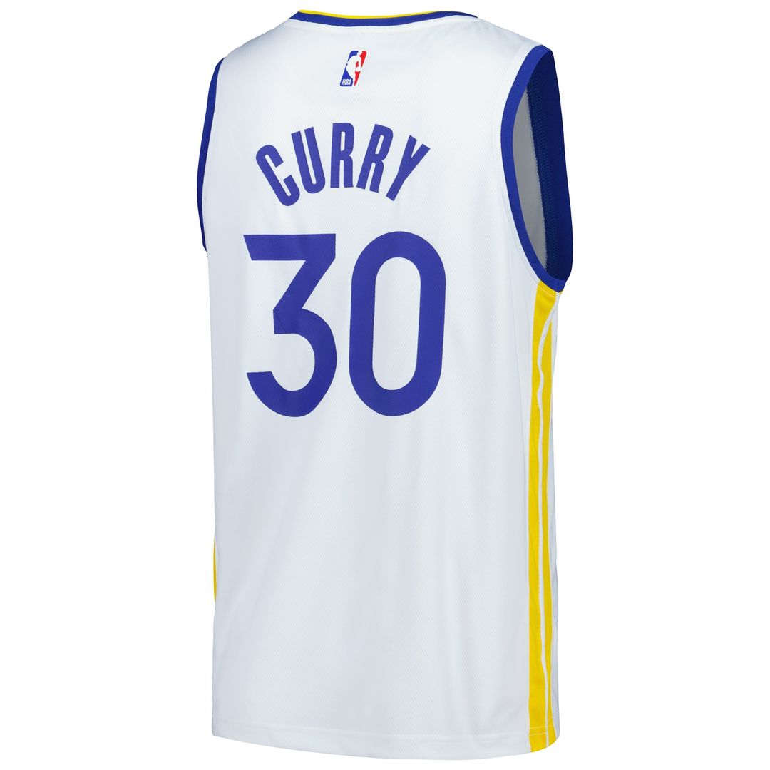 Stephen Curry Golden State Warriors Fanatics Fast Break Player Replica Jersey - Association Edition - White