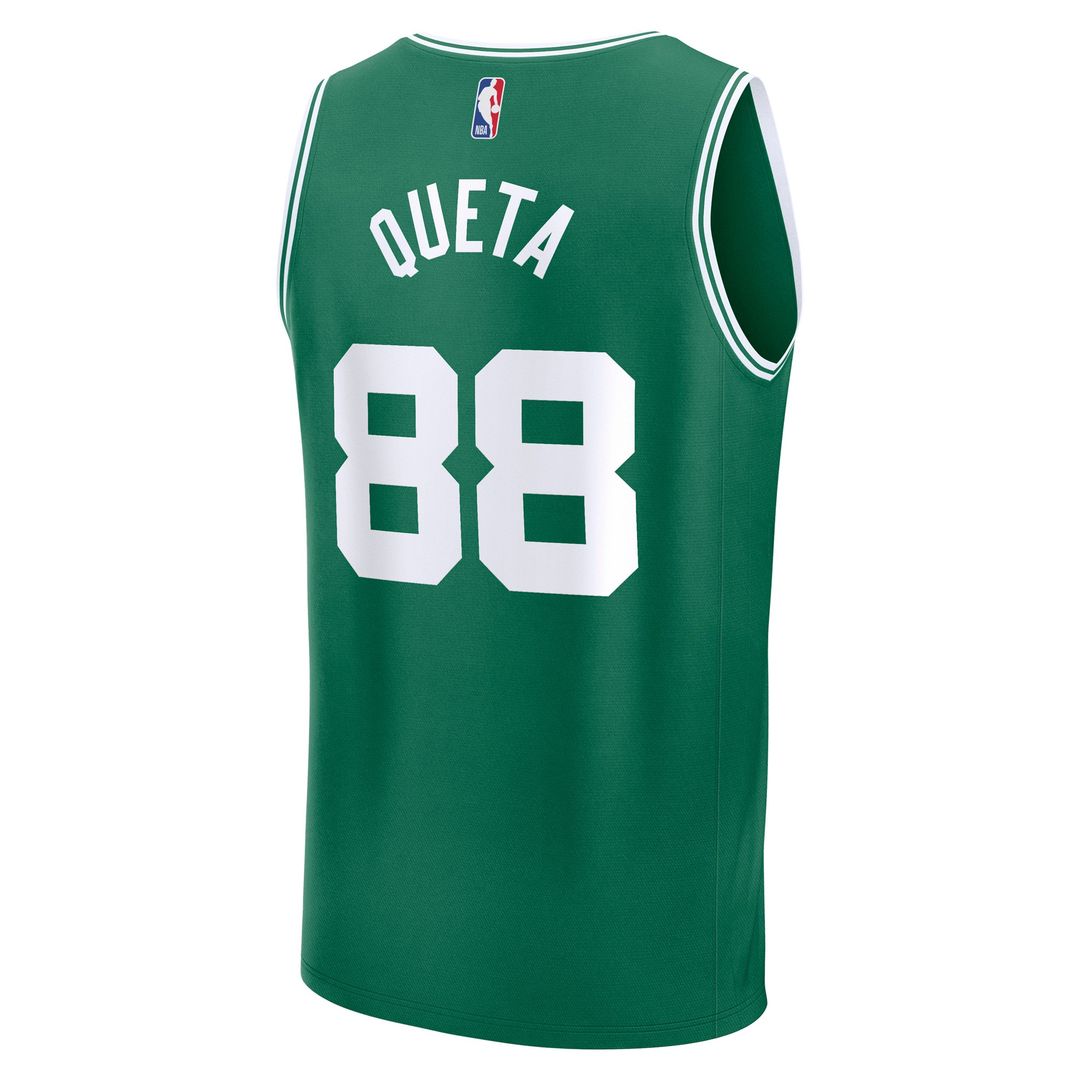 Neemias Queta Boston Celtics Fanatics Fast Break Player Replica Jersey - Icon Edition - Kelly Green