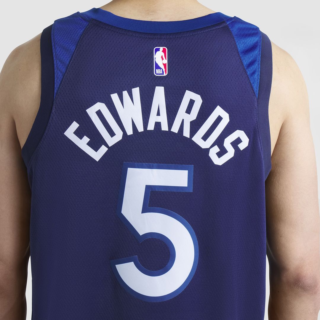 Anthony Edwards Minnesota Timberwolves Nike Unisex Swingman Jersey - Icon Edition - Navy