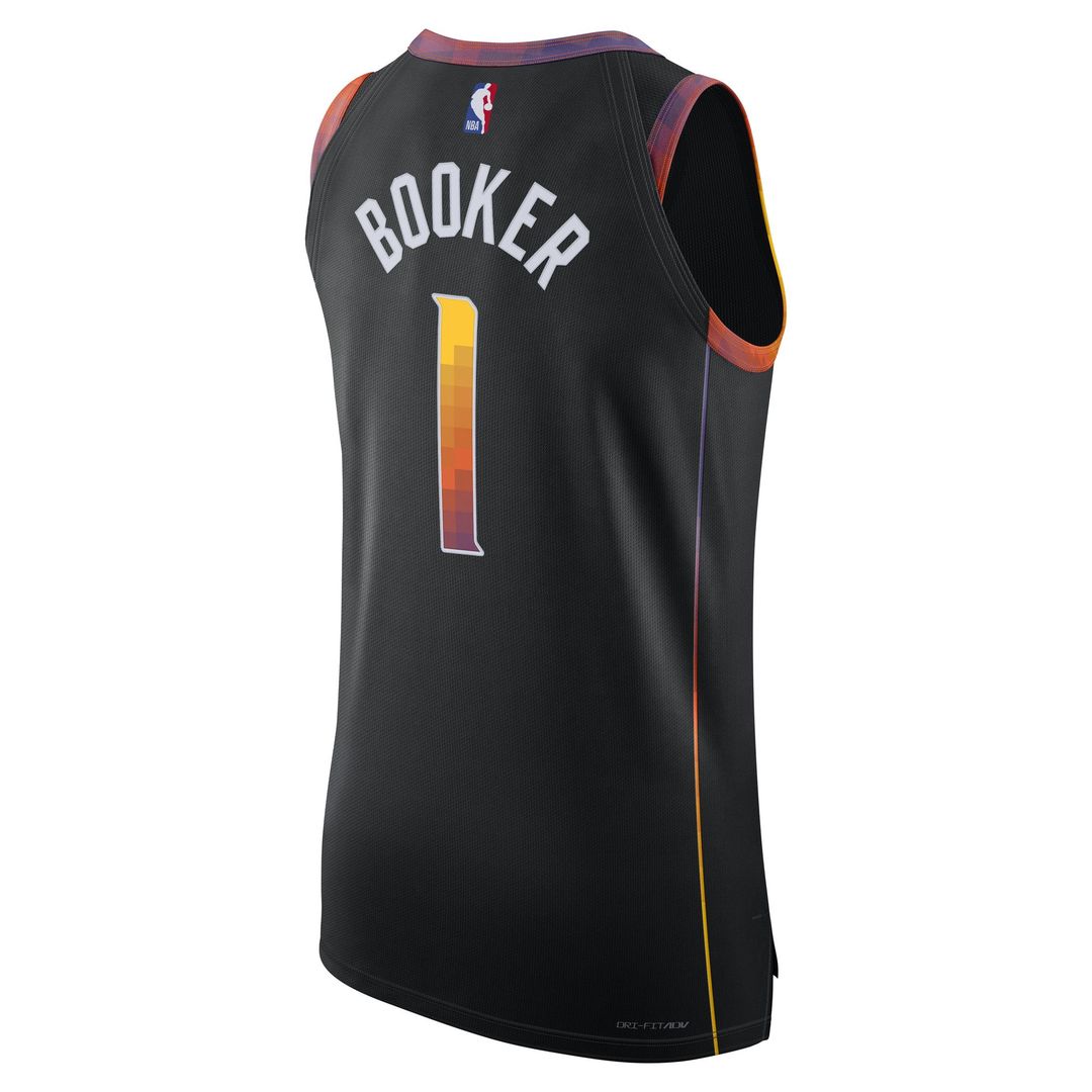 Devin Booker Phoenix Suns Jordan Brand Player Authentic Jersey - Statement Edition - Black