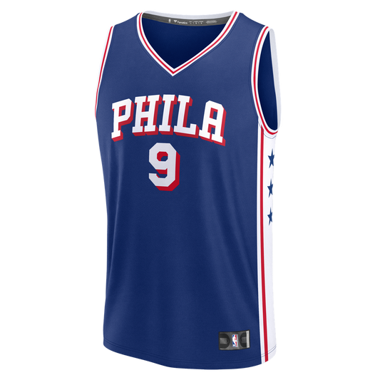 Kelly Oubre Jr. Philadelphia 76ers Fanatics Fast Break Jersey - Icon Edition - Blue