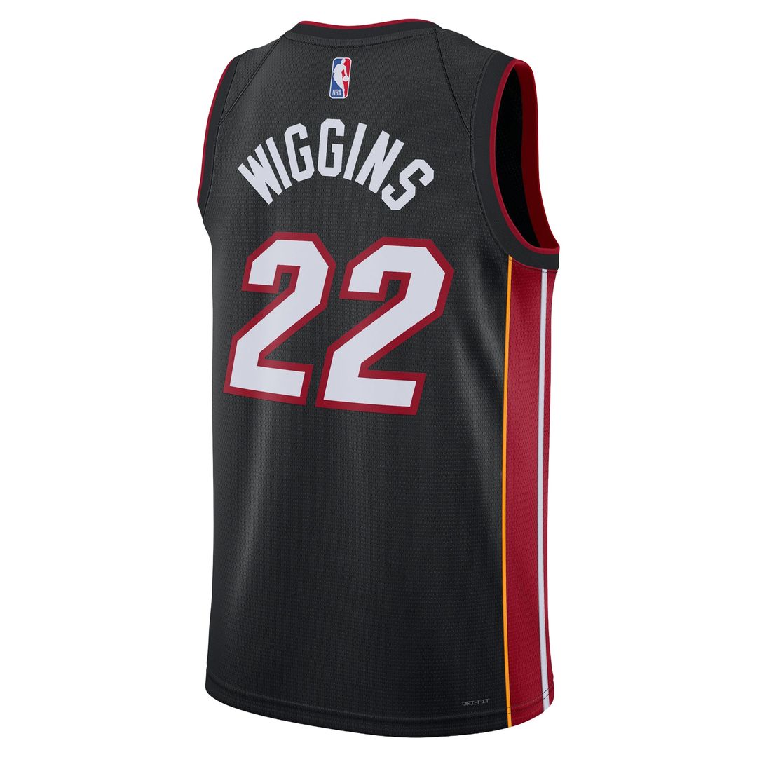Andrew Wiggins Miami Heat Nike Unisex Player Swingman Jersey - Icon Edition - Black