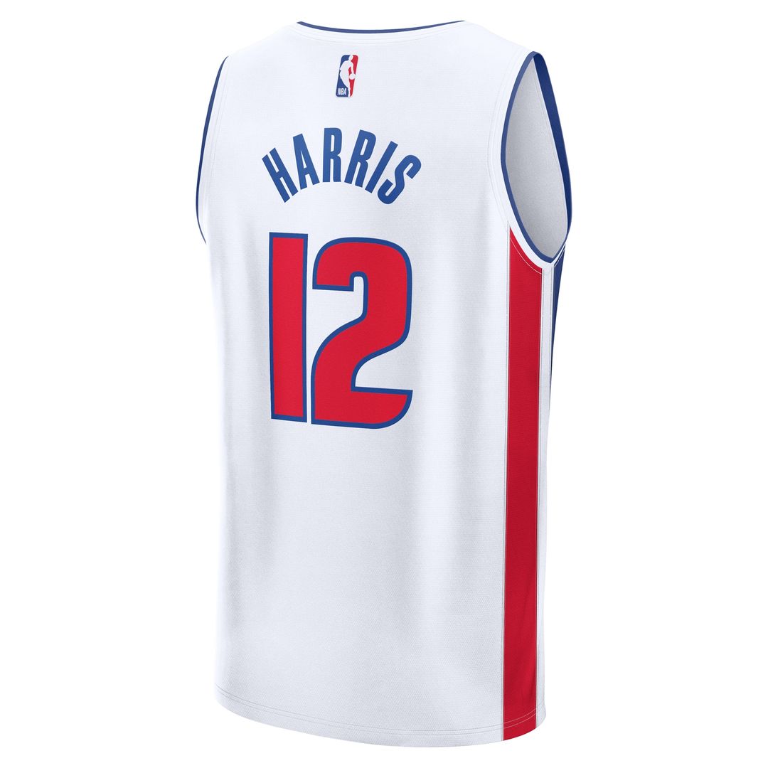 Tobias Harris Detroit Pistons Fanatics Fast Break Player Replica Jersey - Association Edition - White
