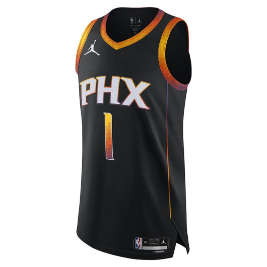 Devin Booker Phoenix Suns Jordan Brand Player Authentic Jersey - Statement Edition - Black