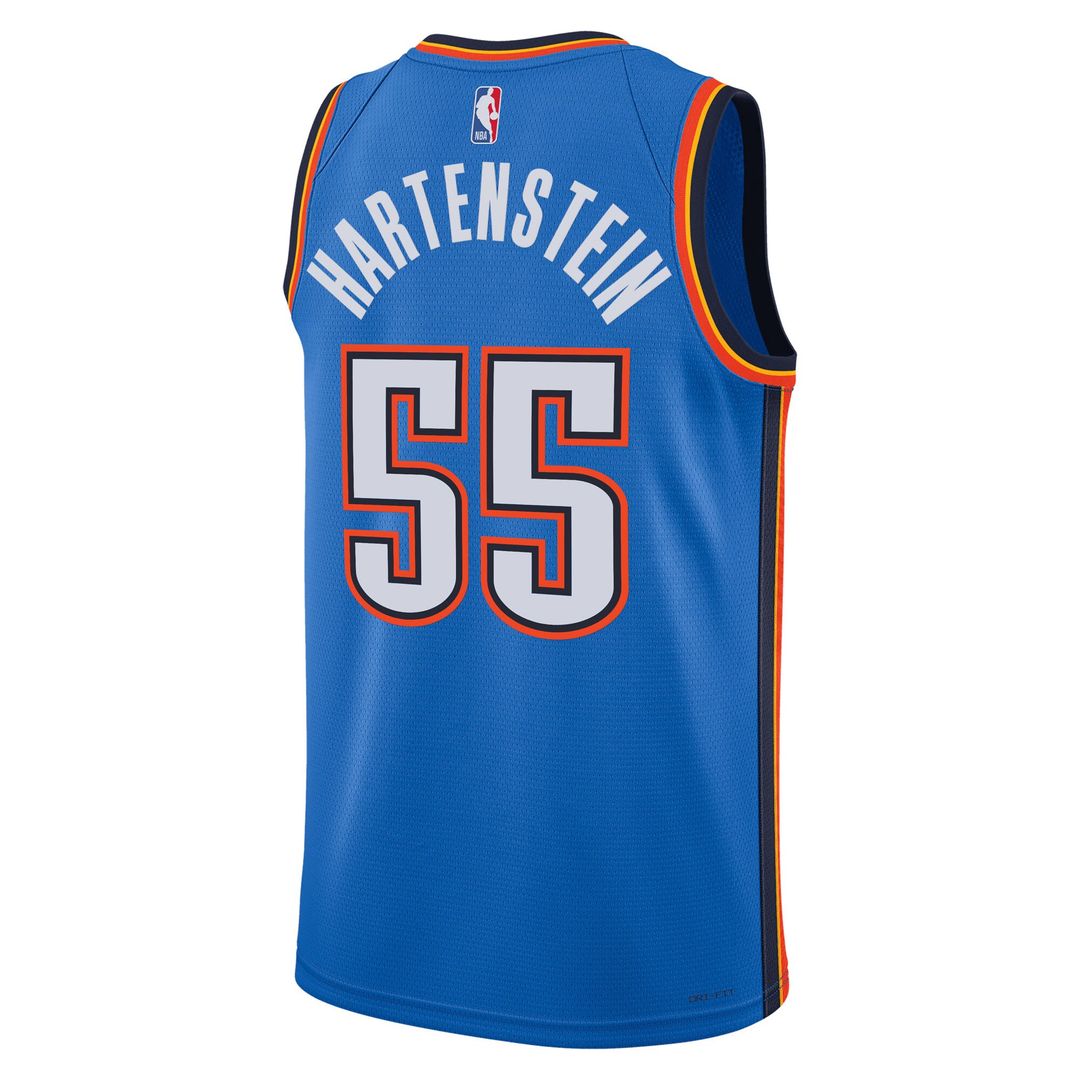 Isaiah Hartenstein Oklahoma City Thunder Nike Unisex Swingman Jersey - Icon Edition - Blue