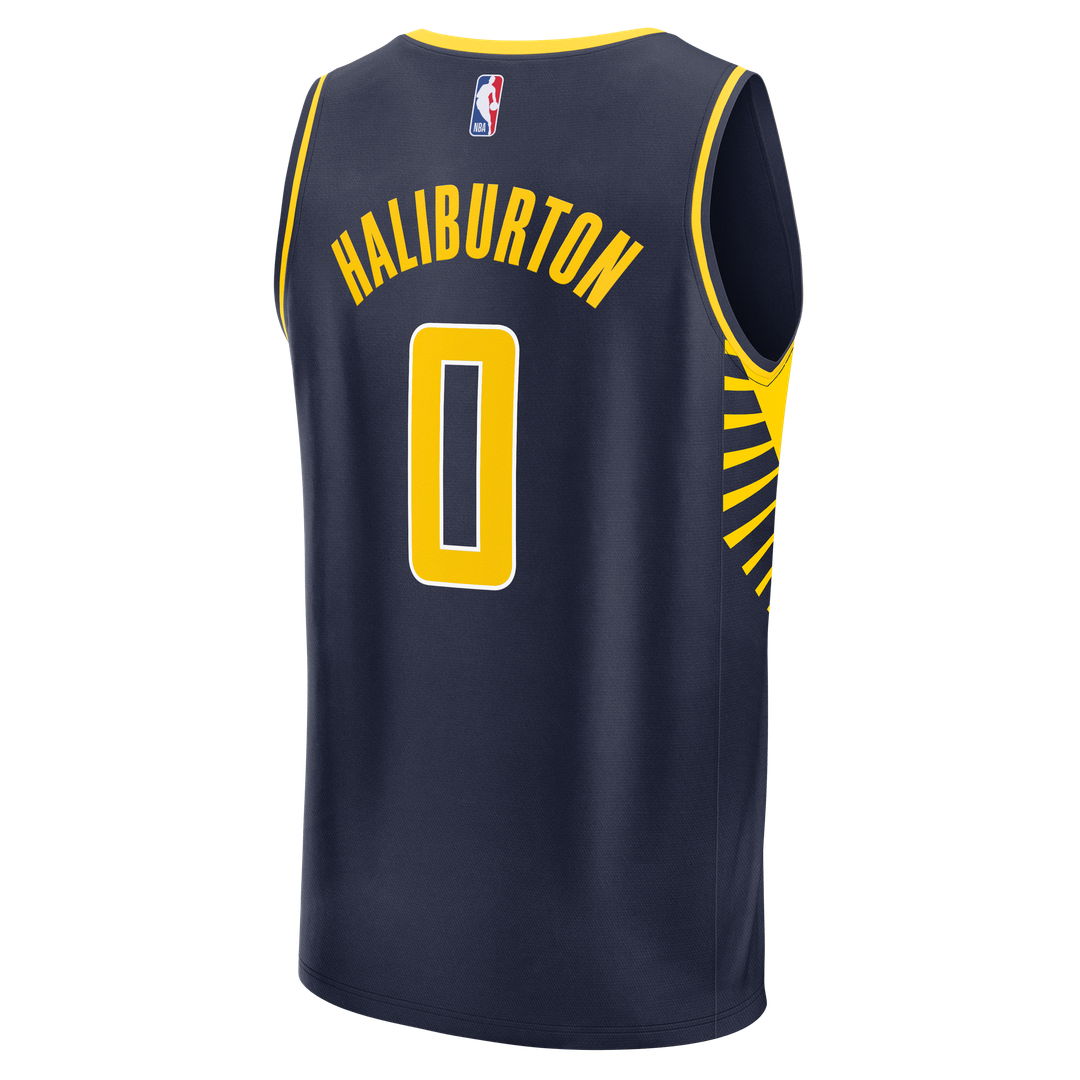 Tyrese Haliburton Indiana Pacers Fanatics Youth Fast Break Player Replica Jersey - Navy