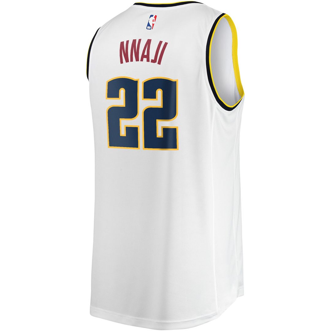 Zeke Nnaji Denver Nuggets Fanatics Fast Break Player Jersey - Association Edition - White