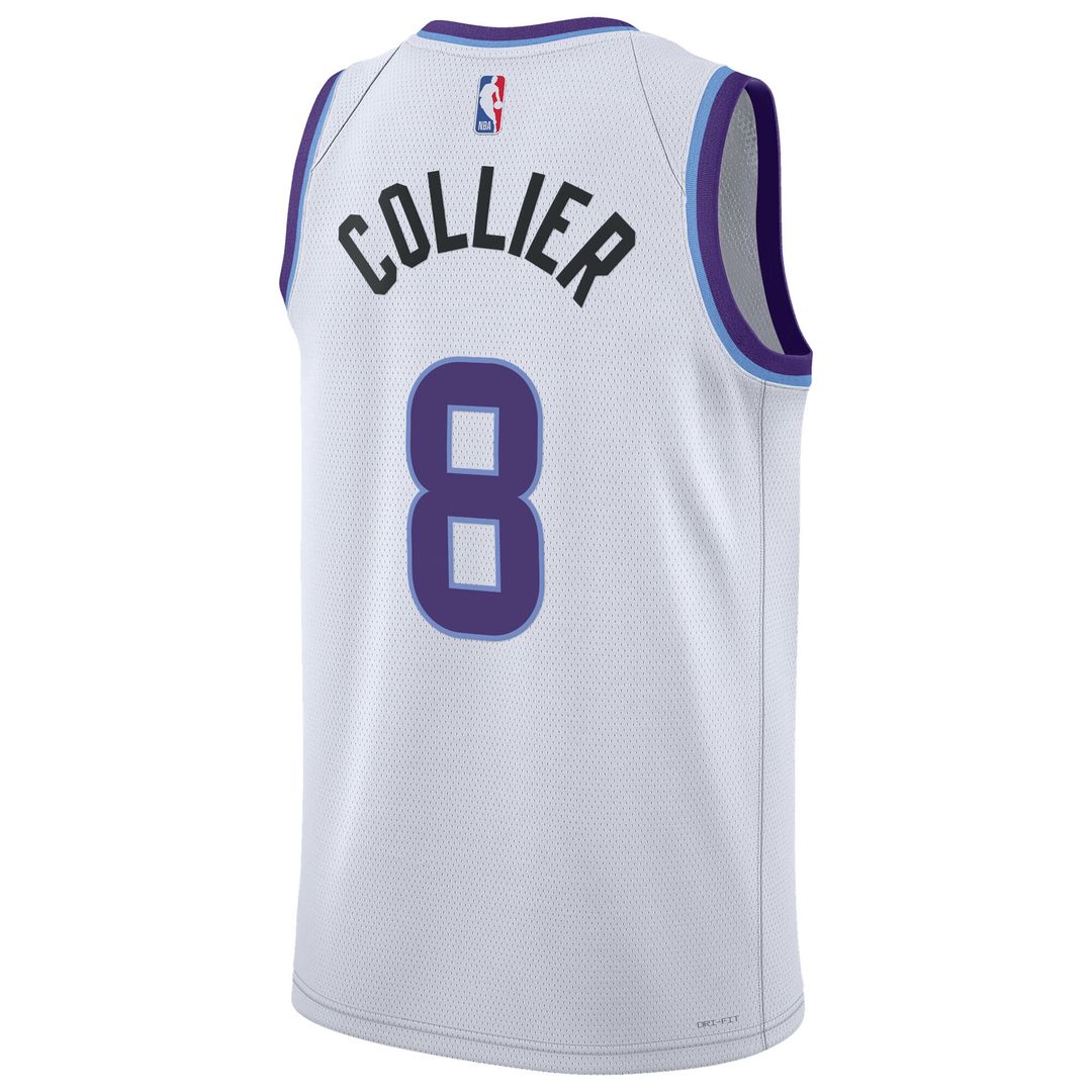 Isaiah Collier Utah Jazz Nike Unisex Swingman Jersey - Association Edition - White