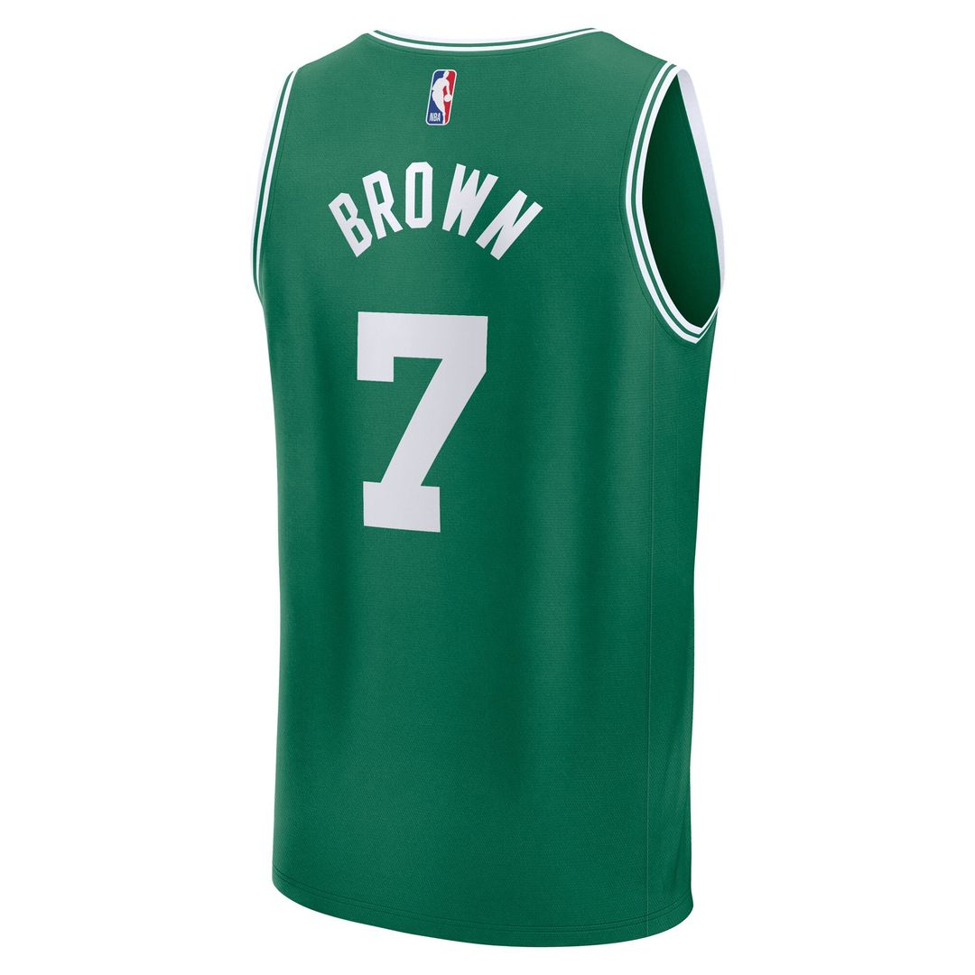 Jaylen Brown Boston Celtics Fanatics Youth Fast Break Player Replica Jersey - Icon Edition - Kelly Green