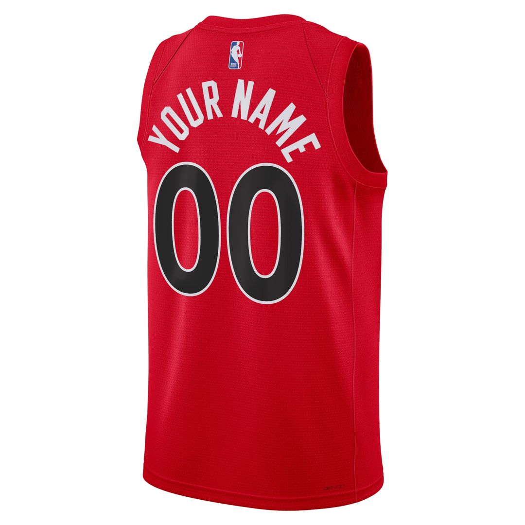 Toronto Raptors Nike Unisex Swingman Custom Jersey White - Association Edition