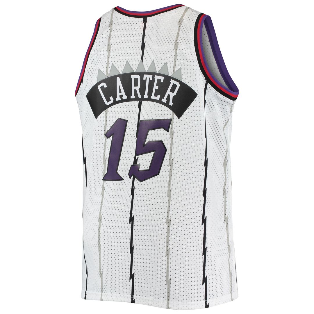 Vince Carter Toronto Raptors Mitchell & Ness 1998/99 Big & Tall Hardwood Classics Swingman Jersey - Purple