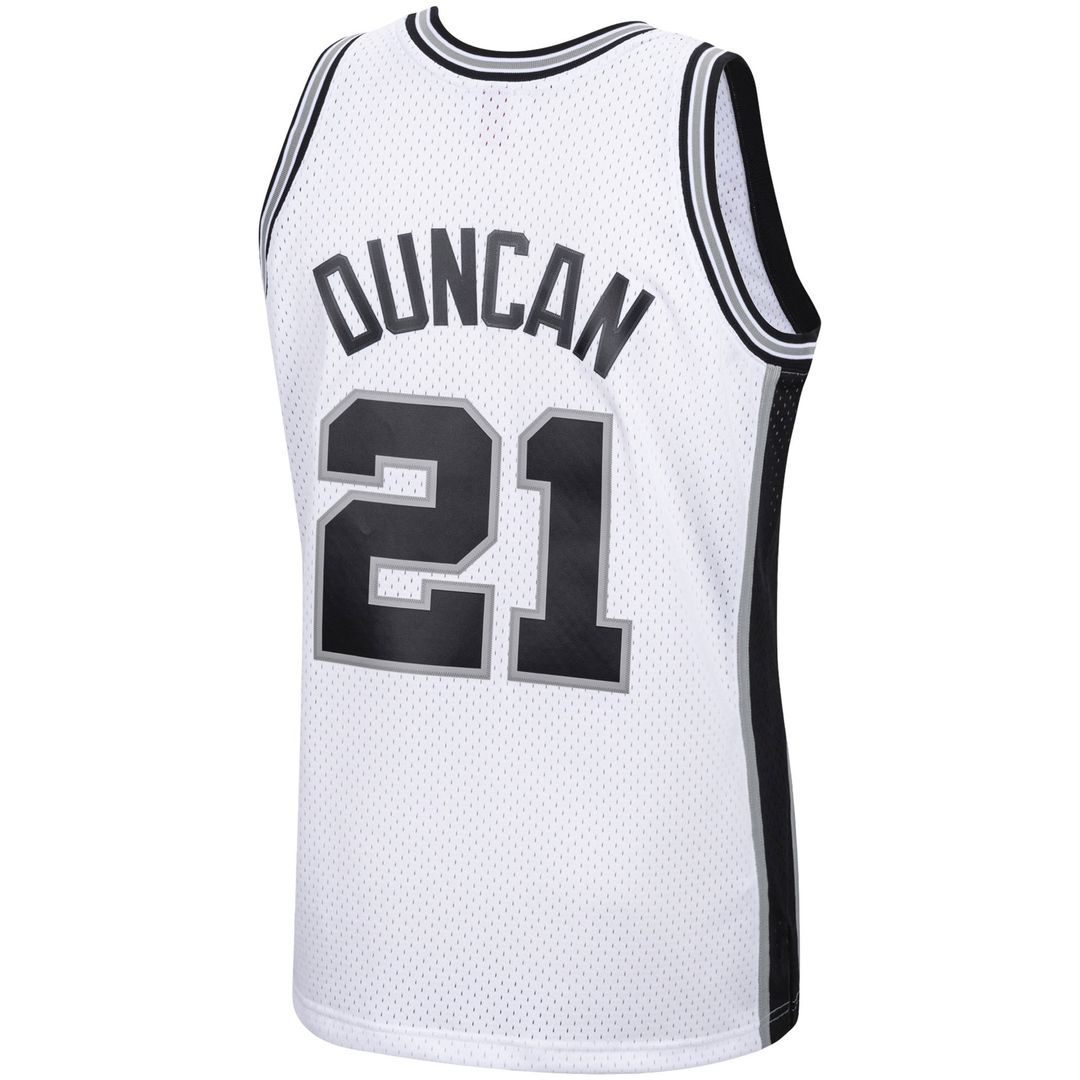 Tim Duncan San Antonio Spurs Mitchell & Ness 1998/99 Hardwood Classics Swingman Jersey - White