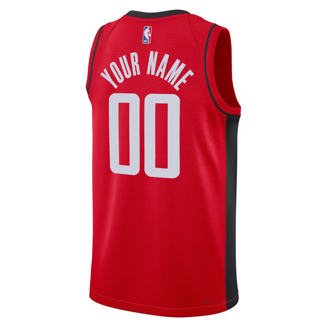 Houston Rockets Nike Unisex Swingman Custom Jersey White - Association Edition