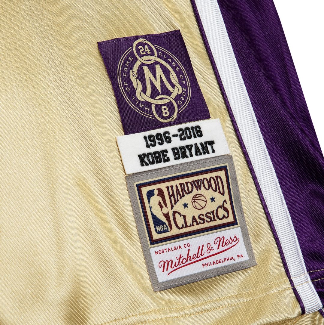 Kobe Bryant Los Angeles Lakers Mitchell & Ness Hall of Fame Class of 2020 #8 Authentic Jersey - Purple