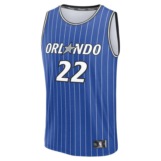 Franz Wagner Orlando Magic Fanatics Youth Fast Break Player Replica Jersey - Icon Edition - Blue