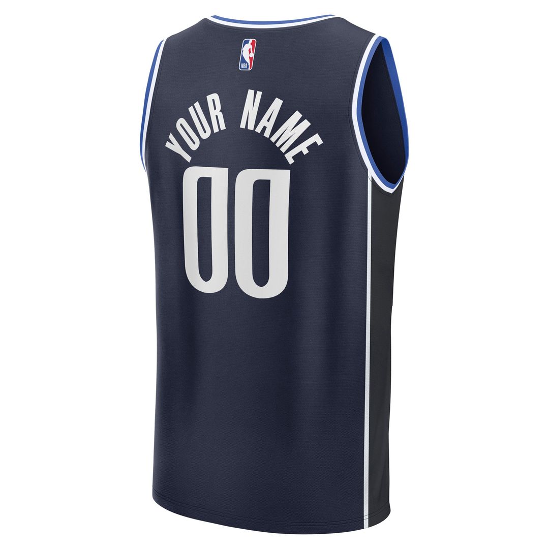 Dallas Mavericks Fanatics Fast Break Custom Jersey - Association Edition - White