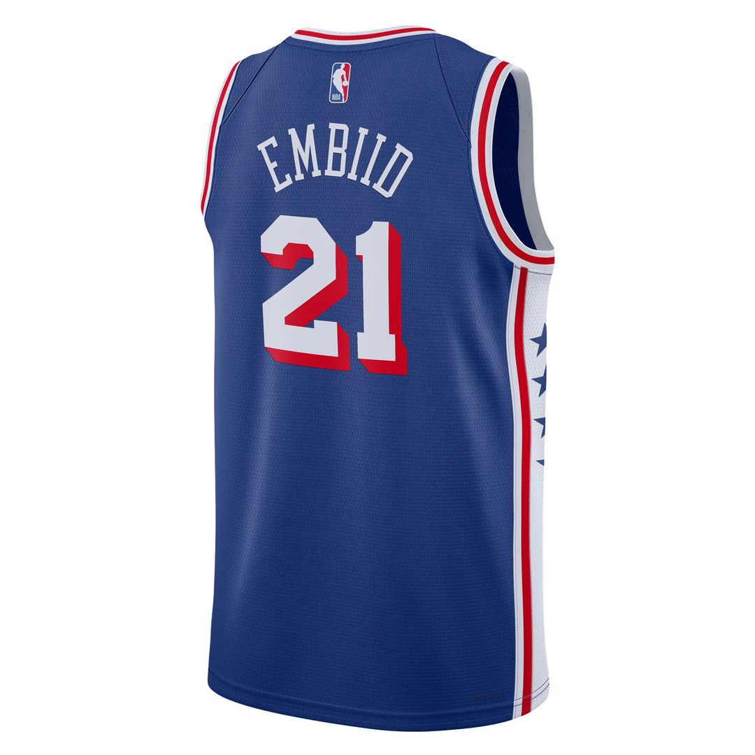 Joel Embiid Philadelphia 76ers Nike Unisex Swingman Jersey - Association Edition - White