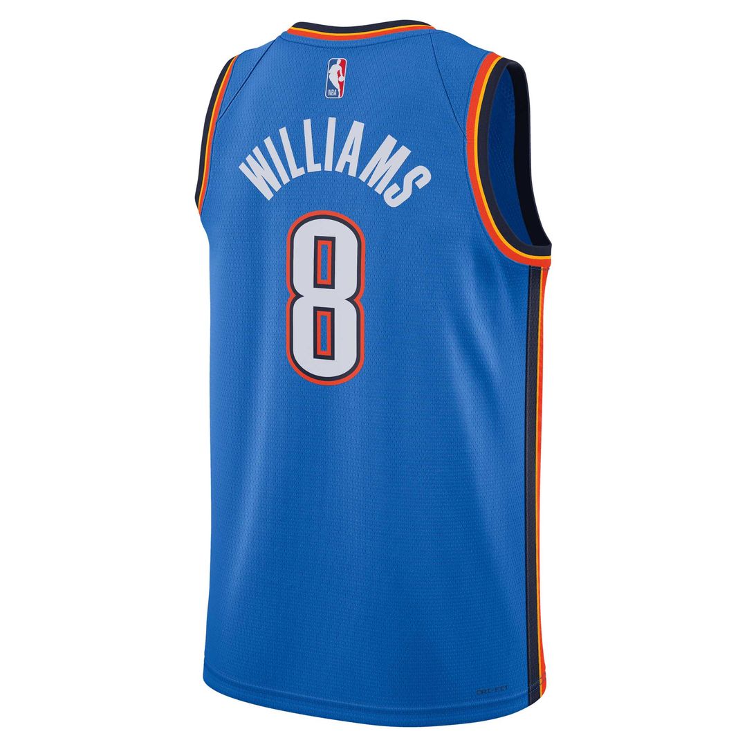 Jalen Williams Oklahoma City Thunder Nike Unisex Swingman Jersey - Icon Edition - Blue