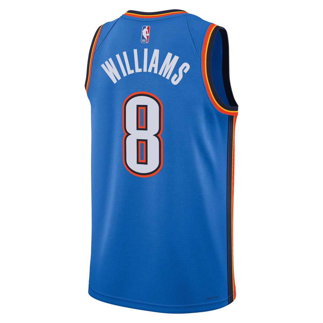Jalen Williams Oklahoma City Thunder Nike Unisex Swingman Jersey - Icon Edition - Blue