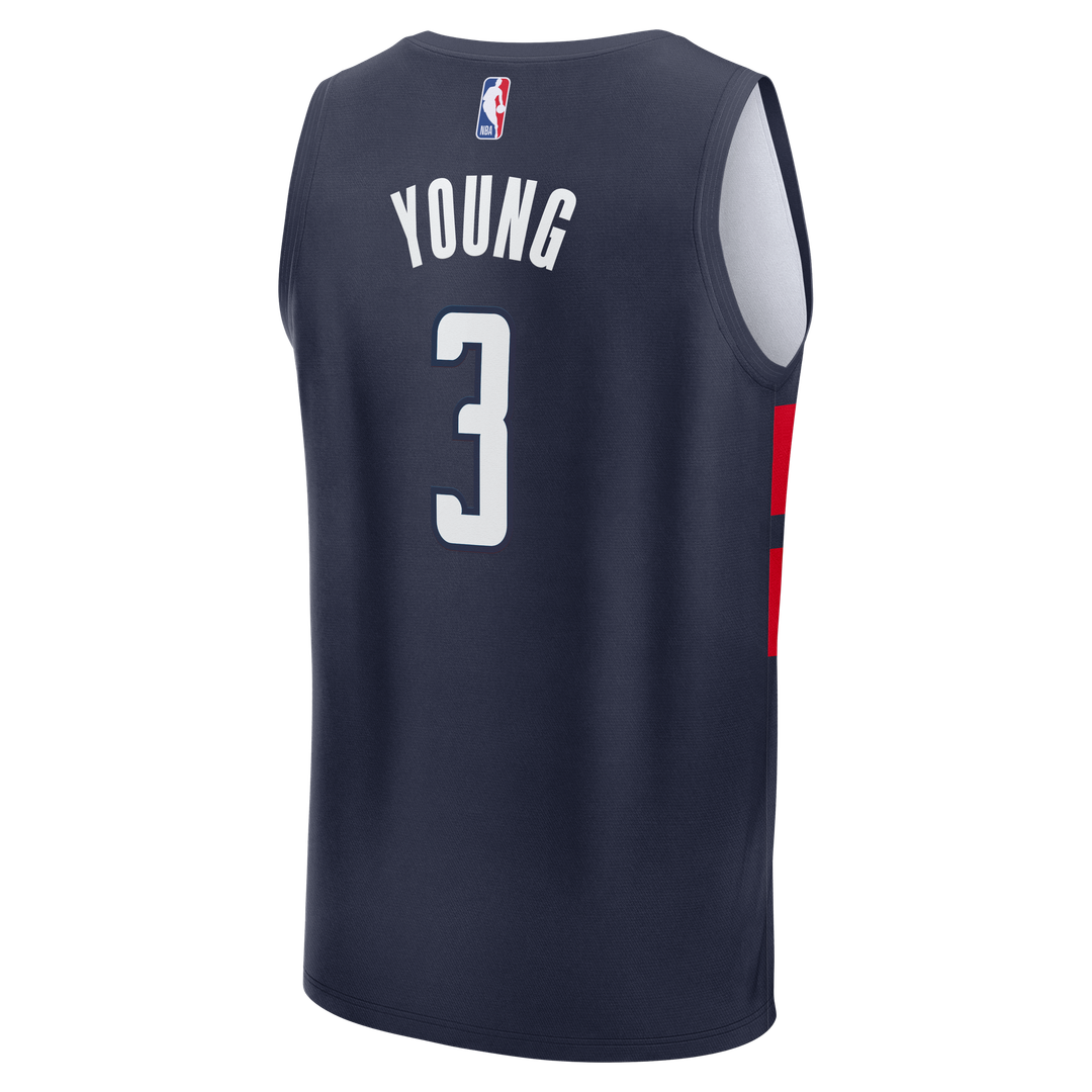 Trae Young Washington Wizards Fanatics Fast Break - Statement Edition - Navy