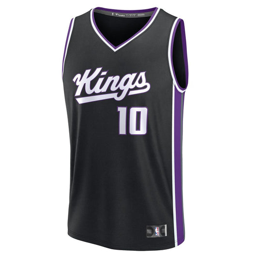 DeMar DeRozan Sacramento Kings Fanatics Youth Fast Break Player Replica Jersey - Icon Edition - Black