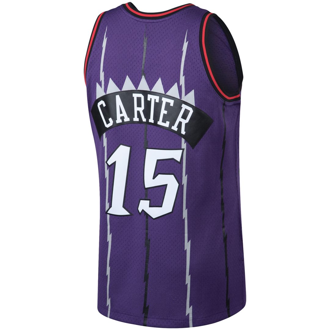 Vince Carter Toronto Raptors Mitchell & Ness 1998/99 Big & Tall Hardwood Classics Swingman Jersey - White