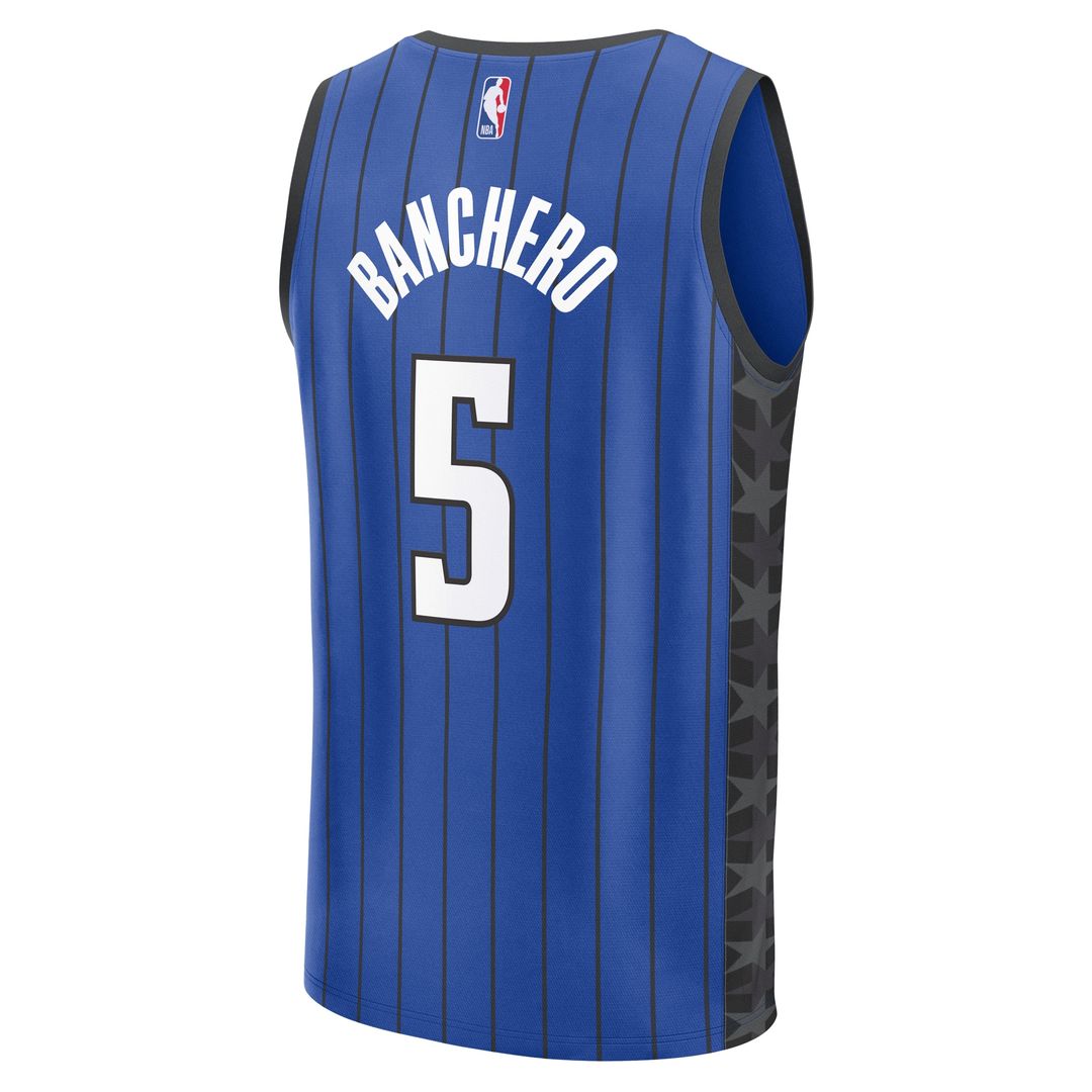Paolo Banchero Orlando Magic Fanatics Fast Break Player Replica Jersey - Statement Edition - Blue