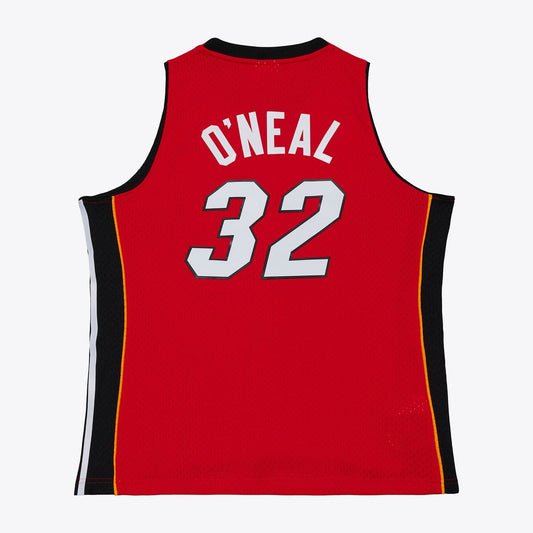 Shaquille O'Neal Miami Heat Mitchell & Ness 2005 - 06 Swingman Jersey - Red