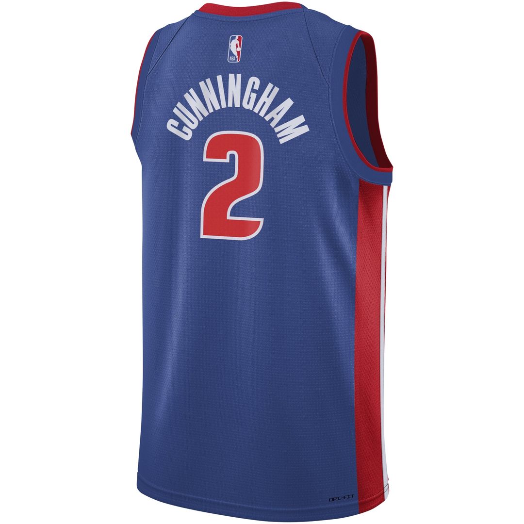 Cade Cunningham Detroit Pistons Nike Youth Swingman Jersey - Icon Edition - Blue
