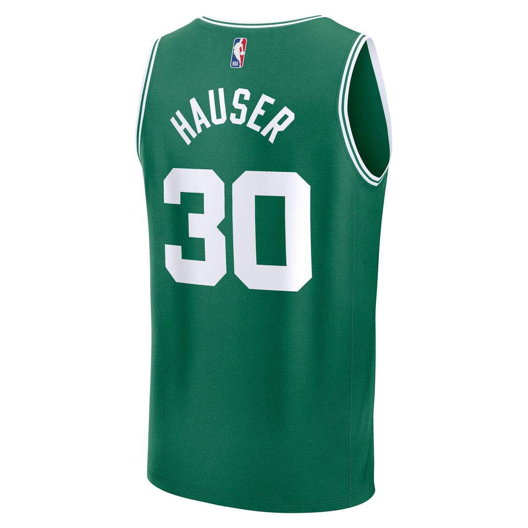 Sam Hauser Boston Celtics Fanatics Fast Break Player Replica Jersey - Icon Edition - Kelly Green