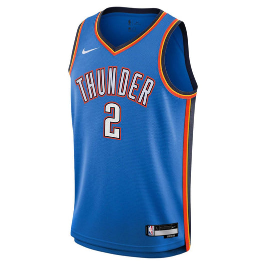 Shai Gilgeous - Alexander Oklahoma City Thunder Nike Youth Swingman Jersey - Icon Edition - Blue