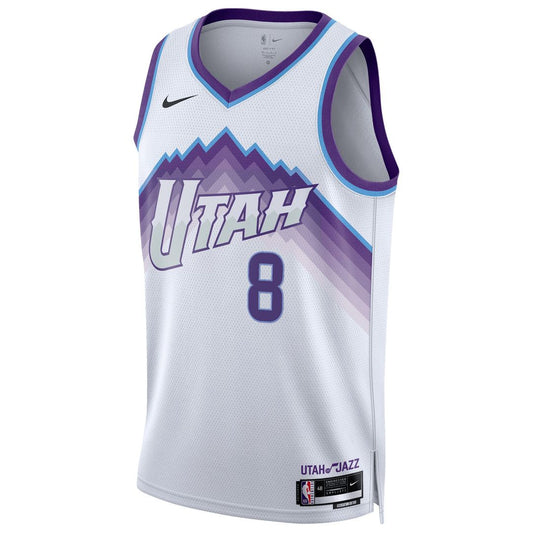 Isaiah Collier Utah Jazz Nike Unisex Swingman Jersey - Association Edition - White