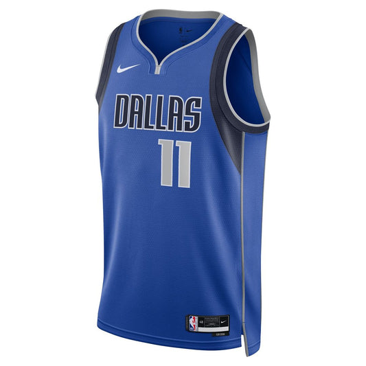 Kyrie Irving Dallas Mavericks Nike Unisex Badge Swingman Replica Jersey - Icon Edition - Blue