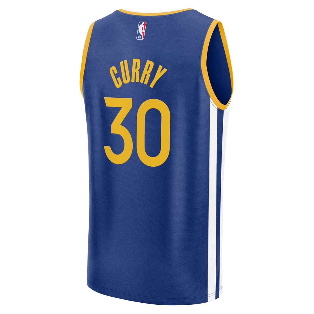 Stephen Curry Golden State Warriors Fanatics Youth Fast Break Player Replica Jersey - Icon Edition - Royal