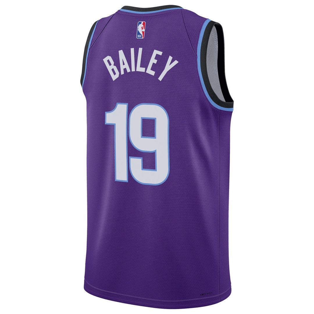 Ace Bailey Utah Jazz Nike Unisex Swingman Jersey - Icon Edition - Purple